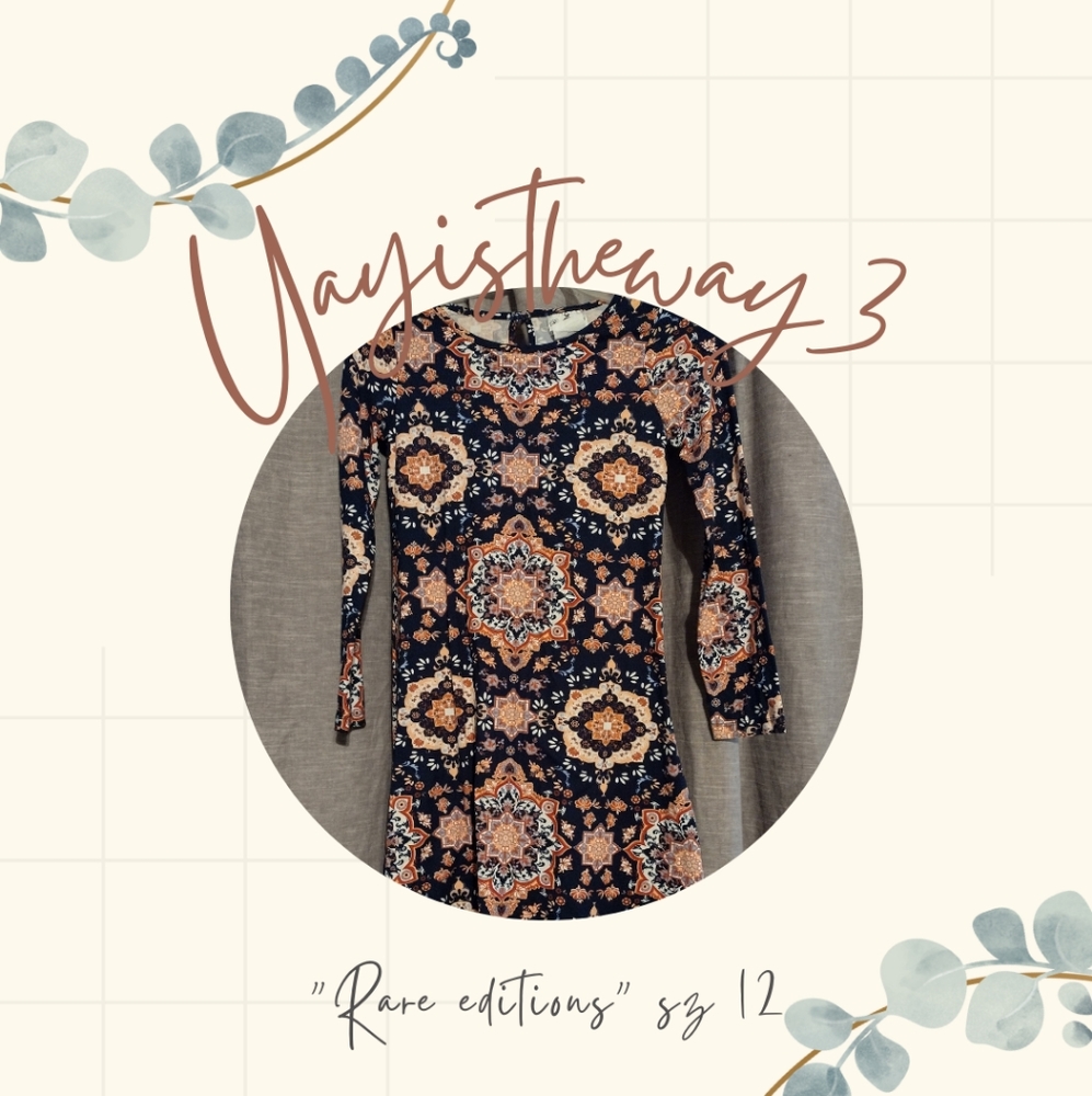 "Rare editions" dress